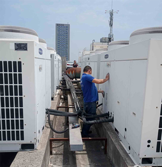 天水市中央空调制热和不制冷系统维修方法